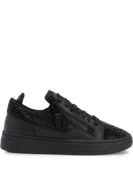 Giuseppe Zanotti: Чёрные кроссовки 