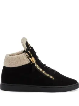 Giuseppe Zanotti: Чёрные кроссовки  Kriss Winter