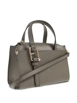 Furla: Зелёная сумка-шоппер 
