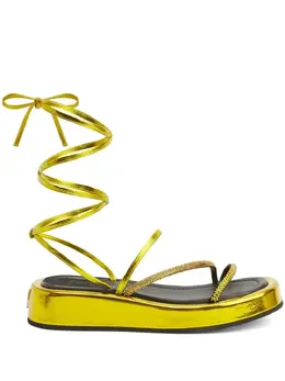 Giuseppe Zanotti: Блестящие сандалии 