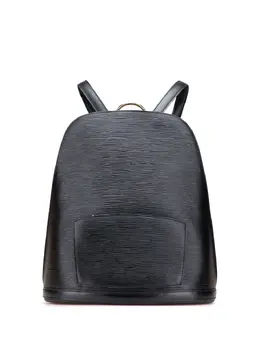 Louis Vuitton Pre-Owned: Чёрный рюкзак 