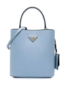 Prada Pre-Owned: Голубая сумка 