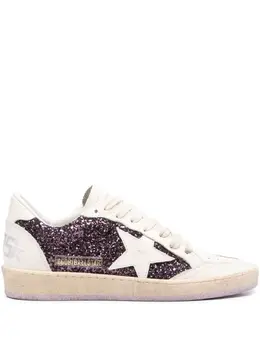 Golden Goose: Фиолетовые кроссовки  Ball Star