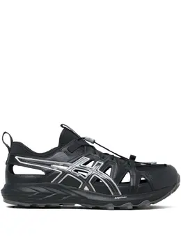 ASICS: Чёрные кроссовки  Gel