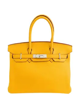 Hermès Pre-Owned: Жёлтая сумка 