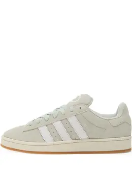 adidas: Зелёные кроссовки  Stripes