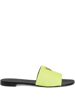 Giuseppe Zanotti: Жёлтые сандалии  Shirley