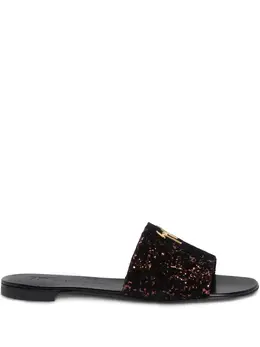 Giuseppe Zanotti: Чёрные сандалии  Shirley