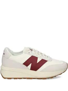 New Balance: Белые кроссовки 