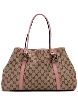 Gucci Pre-Owned: Коричневая сумка-шоппер 