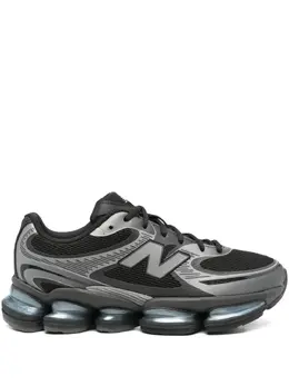 New Balance: Чёрные кроссовки 