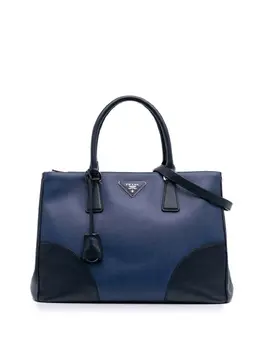 Prada Pre-Owned: Двухцветная сумка 