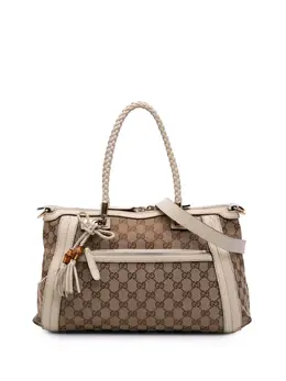 Gucci Pre-Owned: Коричневая сумка 