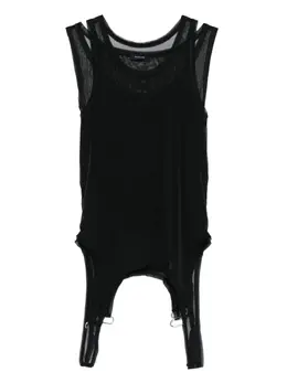 Mugler: Майка в сетку 