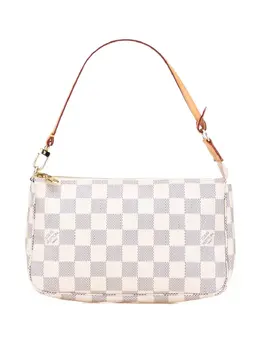 Louis Vuitton Pre-Owned: Белая сумка 