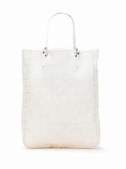 Fendi Pre-Owned: Коричневая сумка-шоппер 