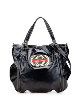 Gucci Pre-Owned: Чёрная сумка 
