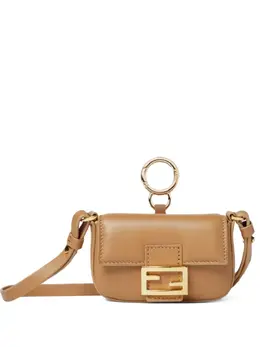 FENDI: Коричневая сумка  Baguette
