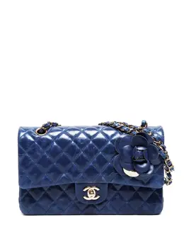 CHANEL Pre-Owned: Голубая сумка 
