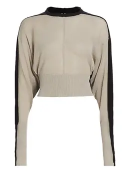 Rick Owens: Бежевый свитер 