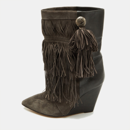 Isabel Marant: Тёмные ботинки 