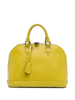 Louis Vuitton Pre-Owned: Жёлтая сумка 