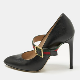 Gucci: Чёрные туфли  Sylvie