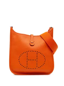 Hermès Pre-Owned: Оранжевая сумка через плечо 