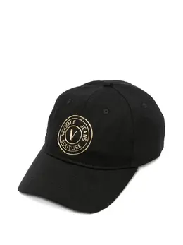 Versace Jeans Couture: Чёрная кепка 