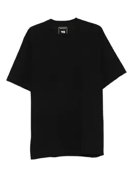 Y-3: Футболка с коротким рукавом 