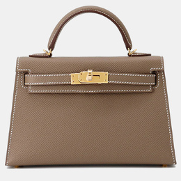 Hermes: Коричневая сумка  Kelly