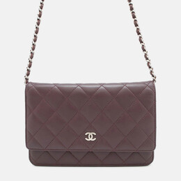 Chanel: Фиолетовый кошелёк 