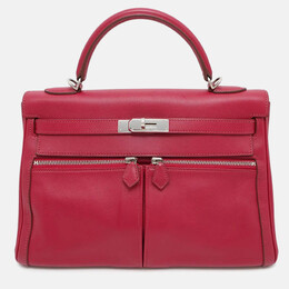 Hermes: Розовая сумка  Kelly 32