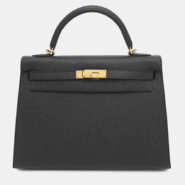 Hermes: Чёрная сумка  Kelly