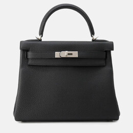Hermes: Чёрная сумка  Kelly