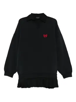 Balenciaga: Плиссированное платье 