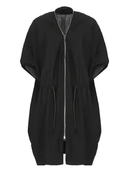 Rick Owens: Чёрное пальто 