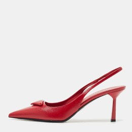 Prada: Красные туфли 