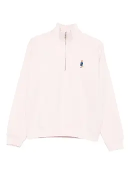 Maison Kitsuné: Розовый свитшот 
