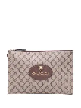Gucci Pre-Owned: Коричневый клатч 