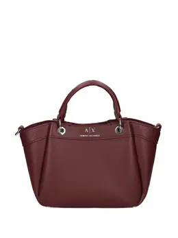 Armani Exchange: Сумка-шоппер с принтом 