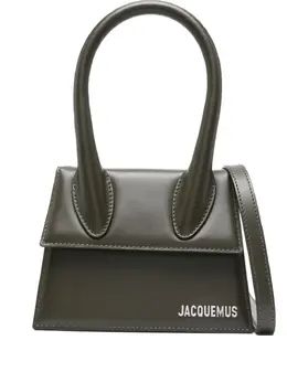 Jacquemus: Чёрная сумка-шоппер  Le Chiquito