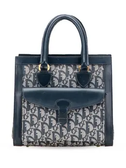 Christian Dior Pre-Owned: Голубая сумка-шоппер 