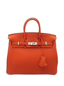 Hermès Pre-Owned: Серебристая сумка 