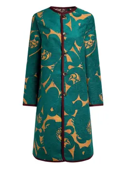 ETRO: Жаккардовое пальто 