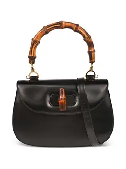 Gucci Pre-Owned: Чёрная сумка через плечо 
