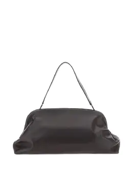 Alberta Ferretti: Коричневый клатч 