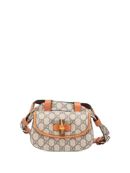 Gucci Pre-Owned: Коричневая поясная сумка 