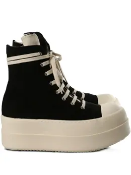 Rick Owens DRKSHDW: Чёрные кроссовки 