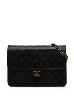 CHANEL Pre-Owned: Чёрная сумка 